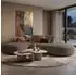 Selsey Sallmo Ecksofa L-Form, 3-Sitzer, Chenille hellbraun, 276cm (Sallmo)