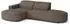 Selsey Sallmo Ecksofa L-Form, 3-Sitzer, Chenille hellbraun, 276cm (Sallmo)