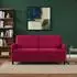 vidaXL Sofa mit Stauraum, weinrot, Polyester, 172x78x87cm