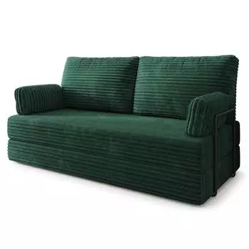Masseno SILAR Schlafsofa Kordstoff gr&uuml;n (800001993862)