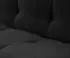 Beautysofa Nancy Schlafsofa 3-Sitzer mit Bettkasten, Velours, schwarz (800000837926)
