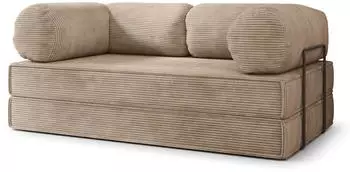 Masseno ALVIO Schlafsofa Kordstoff beige (800001993742)
