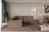 ALTDECOR IREA-L1-v2 Ecksofa L-Form, braun, 232x165x80cm (800001931826)