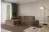 ALTDECOR IREA-L1-v2 Ecksofa L-Form, braun, 232x165x80cm (800001931826)