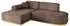 ALTDECOR IREA-L1-v2 Ecksofa L-Form, braun, 232x165x80cm (800001931826)