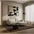 Selsey Skilia Schlafsofa 3-Sitzer Strickstoff hellbeige 224cm