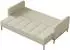 Selsey Skilia Schlafsofa 3-Sitzer Strickstoff hellbeige 224cm