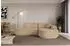 ALTDECOR MARI-L1-v1 Ecksofa L-Form, Velours, taupe (MARI-L1-v1)