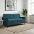 vidaXL Sofa mit Stauraum, blau, 172x78x87cm, Polyester