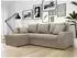 Mirjan24 Kris Lux Ecksofa L-Form mit Schlaffunktion & Bettkasten, taupe (800001993159)