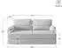 Masseno NIKSI Schlafsofa Schaumstoff Bucle-Stoff braun (QUELLE 25)