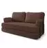Masseno NIKSI Schlafsofa Schaumstoff Bucle-Stoff braun (QUELLE 25)