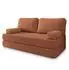 Masseno NIKSI Schlafsofa Schaumstoff Bouclé-Stoff orange (800001993935)