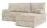 Masseno NOTIA Ecksofa mit Schlaffunktion, modular, Kordstoff, creme (800001993816)