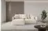 ALTDECOR ONESK-L Ecksofa mit Schlaffunktion und Bettkasten, L-Form, beige, 216x177x72cm