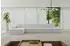 ALTDECOR IREA-L3 Ecksofa L-Form, Bouclé, hellgrau, 5-Sitzer (800001931959)
