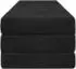 vidaXL Klappsofa 200x67x45cm schwarz