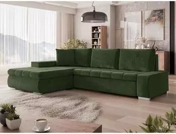 Mirjan24 Orkan Mini Ecksofa mit Schlaffunktion und Bettkasten (Clara 215.10)