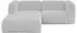 ALTDECOR MIRA-L1 Ecksofa L-Form Bouclé hellgrau 227x179x89cm (800002004693)