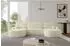ALTDECOR Lira-U Wohnlandschaft U-Form mit Schlaffunktion & Bettkasten, Bouclé, beige, 335x172x89cm (800001616876)