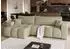 Fun Möbel Anabel Max Ecksofa mit Schlaffunktion, Stoff Centaur mintgrün