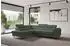 ALTDECOR LUMA-L Ecksofa mit Schlaffunktion und Bettkasten, Velours, grün, 272x203x70cm (800001941041)