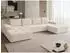 Mirjan24 Tonseo U Ecksofa mit Schlaffunktion & Bettkasten, Chenille, dunkelblau (800001996644)