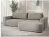 Mirjan24 Passo Ecksofa mit Schlaffunktion & Bettkasten, L-Form, links, 265x166cm (Vibe 21)