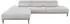 ALTDECOR Mona Ecksofa L-Form elektrisch, grau, Velours, 316x205cm (800002026665)