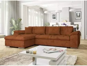 Mirjan24 Diana Ecksofa mit Schlaffunktion und Bettkasten, Textil (800000810621)