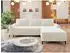 Mirjan24 Ecksofa Aris L mit Schlaffunktion und Bettkasten, Textil, creme (Aris L)