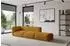 ALTDECOR MIRA-S3 modulares Ecksofa senfgelb Cord 296x89x70cm (800002004283)