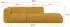 ALTDECOR MIRA-S3 modulares Ecksofa senfgelb Cord 296x89x70cm (800002004283)