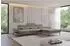 ALTDECOR Mona Ecksofa L-Form elektrisch, Bouclé braun, 316x205cm (800002027206)