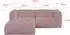 ALTDECOR MIRA-L1 Ecksofa L-Form 227x179x89cm rosa