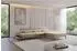 ALTDECOR Mona Ecksofa L-Form elektrisch, braun, 316x205x85cm (800002027160)
