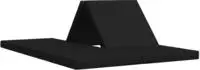 vidaXL Klappsofa Bett 70 x 67 x 48 cm Schwarz