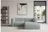 ALTDECOR MIRA-L1 Ecksofa L-Form Velours hellgrün 227x179x89cm (800002004708)