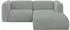 ALTDECOR MIRA-L1 Ecksofa L-Form Velours hellgrün 227x179x89cm (800002004708)