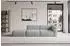 ALTDECOR MIRA-S3 modulares Sofa mit Ottomane rechts, hellgrau Bouclé (800002003635)