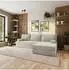 Masseno ANKO Ecksofa mit Schlaffunktion, hellgrau, L-Form, 270x160cm (800001994048)