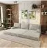 Masseno ANKO Ecksofa mit Schlaffunktion, hellgrau, L-Form, 270x160cm (800001994048)