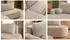 Mirjan24 Loridu O Ecksofa L-Form mit Schlaffunktion & Bettkasten, Chenille, taupe (800001992969)