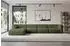 ALTDECOR MIRA-L3 Ecksofa L-Form Bouclé olivgrün (800002004664)