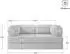 Masseno EIREN Schlafsofa Schaumstoff Bouclé-Stoff orange (800001994097)