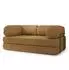 Masseno EIREN Schlafsofa Schaumstoff Bouclé-Stoff orange (800001994097)