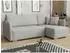 Mirjan24 Como L Ecksofa mit Schlaffunktion und Bettkasten, L-Form, 220x140cm