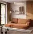 Masseno SABI Ecksofa modular, Schlaffunktion, Bouclé-Stoff, orange (800001994088)