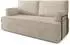 Masseno SILAR Schlafsofa Kordstoff, creme (POSO 100)