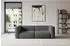 ALTDECOR MIRA-S1 modulares Sofa 2-Sitzer, Bouclé, grau (800002004718)